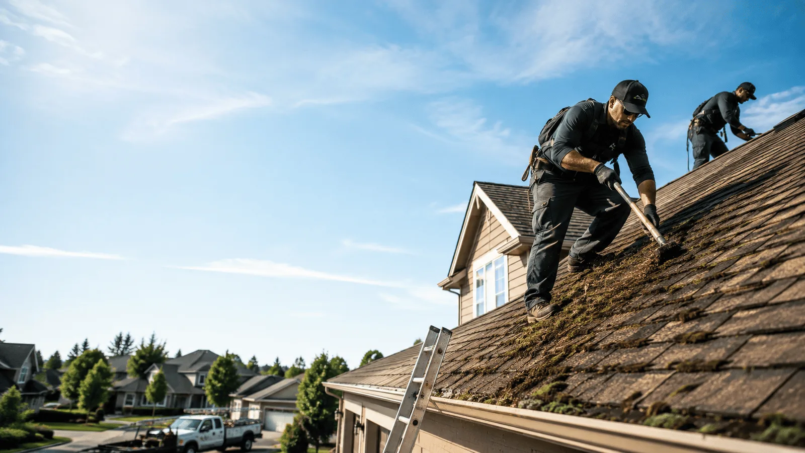 Roof Moss Removal in Paint Lick, KY near me